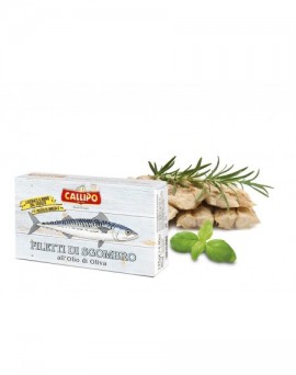 Mackerel fillets 125g CALLIPO