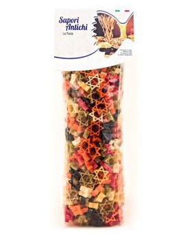 Pasta 6 colours stars 250g...