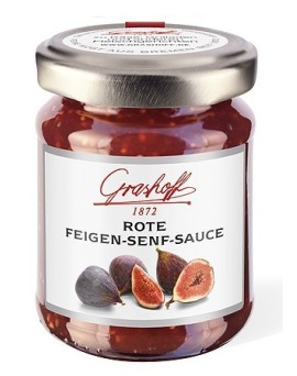 Rote Feigen-Senf-Sauce...