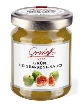 Grüne Feigen-Senf-Sauce...